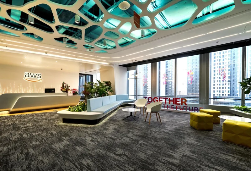 Amazon Workplace — Shanghai, China workplace interior