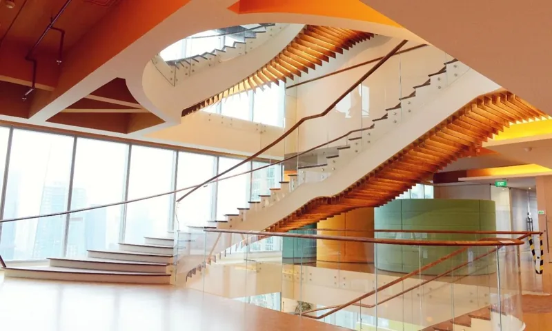 Bank BTPN Headquarters — Jakarta, Indonesia workplace interior