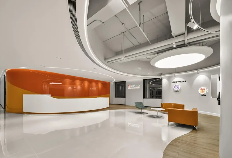 Celanese Workplace — Shanghai, China workplace interior