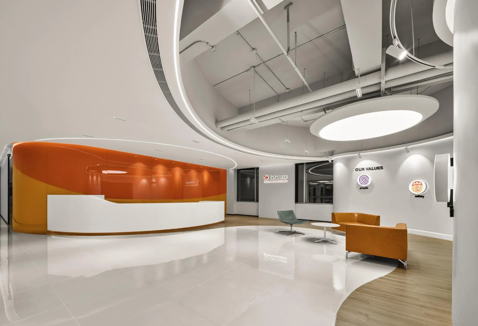 Celanese Workplace — Shanghai, China workplace interior