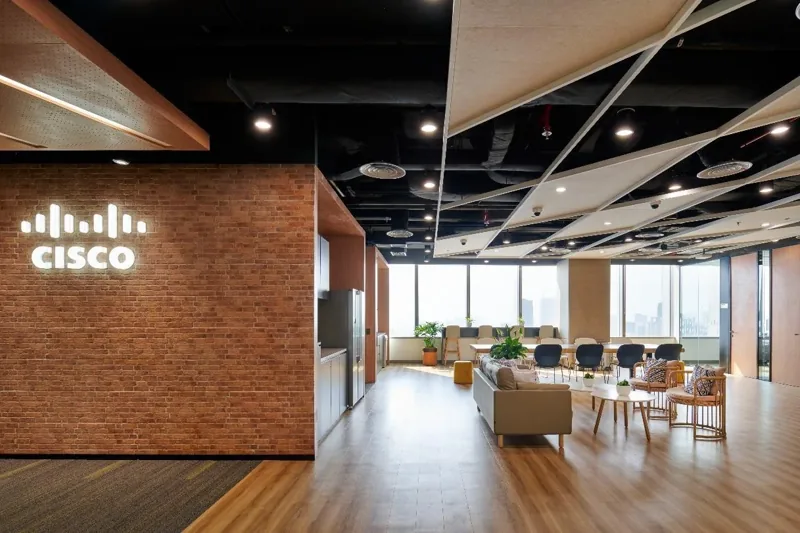 Cisco Indonesia Headquarters — Jakarta, Indonesia workplace interior