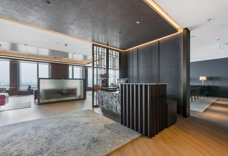Hilton Corporate Workplace — Shanghai, China workplace interior