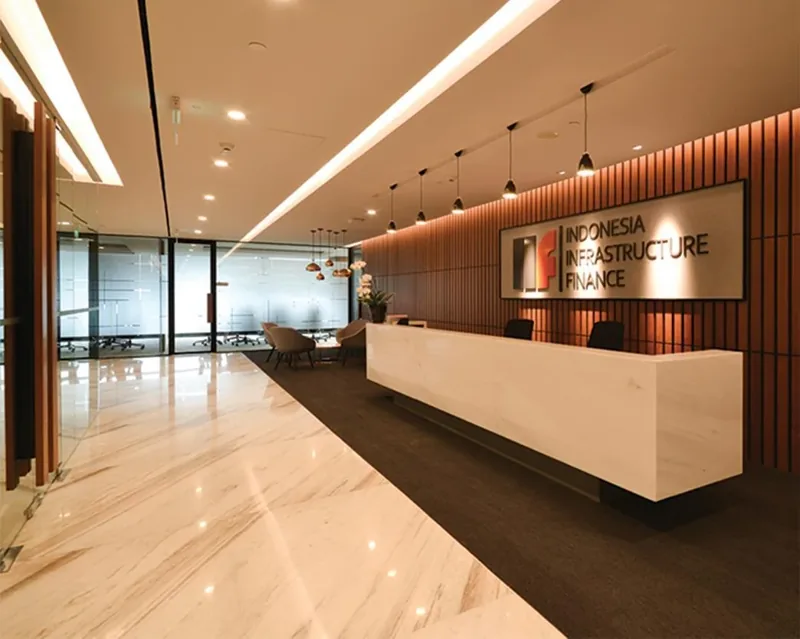 Indonesia Infrastructure Finance — Jakarta, Indonesia workplace interior