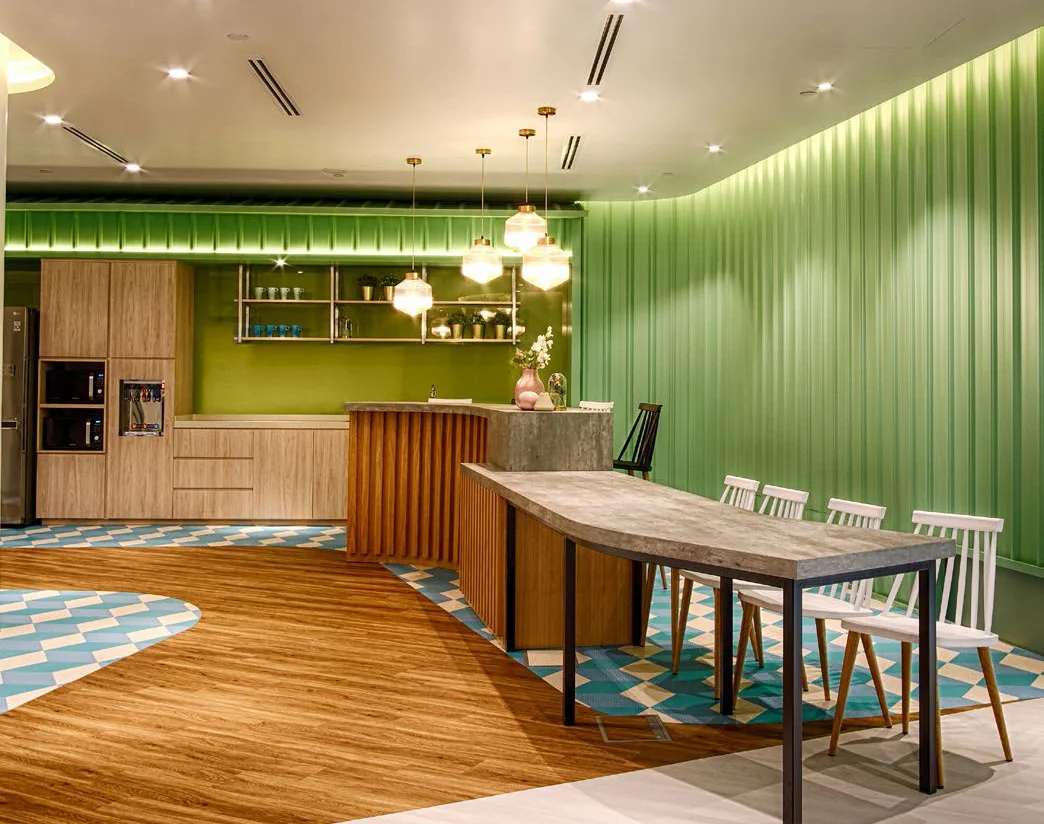 UOB SGX Workplace — Singapore workplace interior