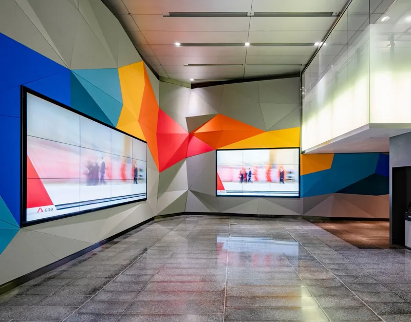UOB SGX Workplace — Singapore workplace interior