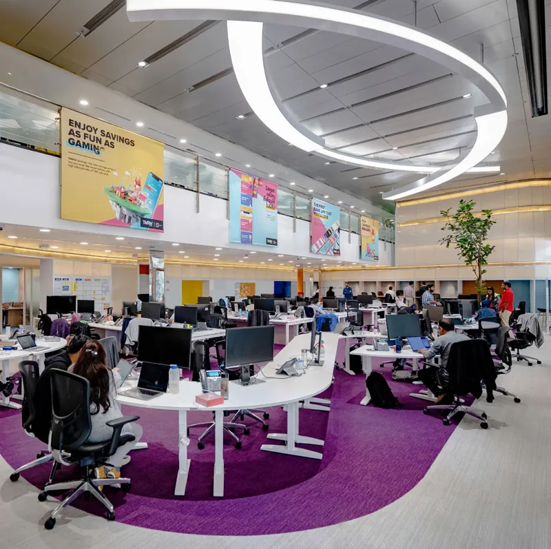 UOB SGX Workplace — Singapore workplace interior