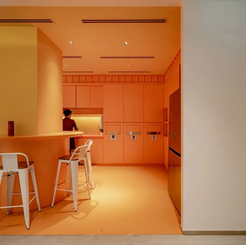 UOB SGX Workplace — Singapore workplace interior
